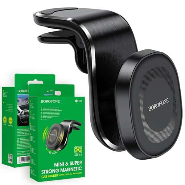 Borofone BH40 360 Degree Rotating Metal Magnetic Air Vent Car Mobile Phone Mount Holder Borofone BH40 360 Degree Rotating Metal Magnetic Air Vent Car Mobile Phone Mount Holder